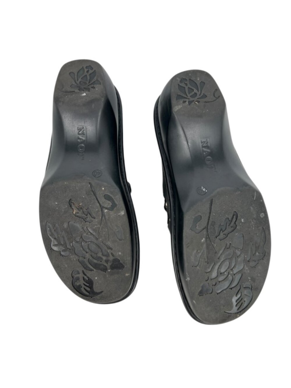 Naot Black Leather Mary Jane Comfort Shoes Double Strap Size 40 US 9 - Picture 10 of 14